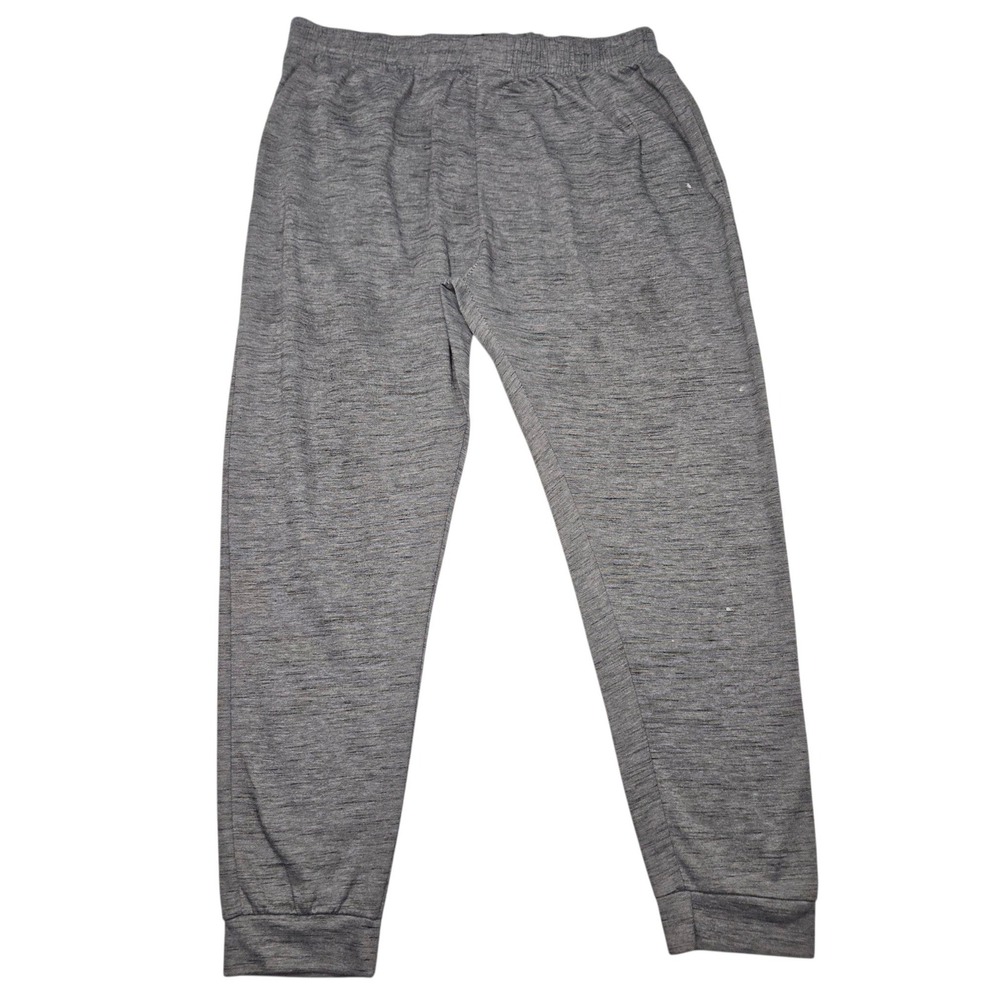 Ultra Performance Active Jogger Pants Heathered Gray Space Dye Sz 3XBIG